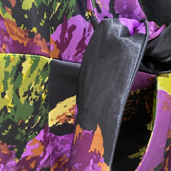 NWT women’s Jones New York dress, floral satin, size 10, pretty. Cocktail - Picture 11 of 13